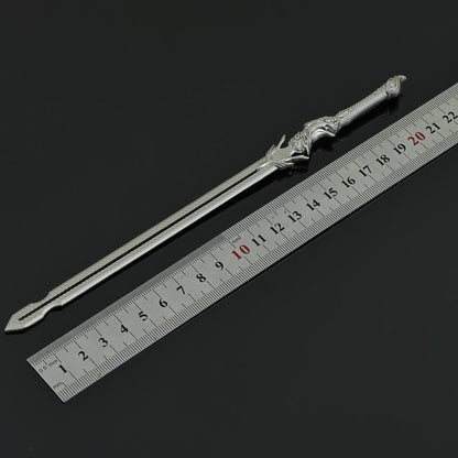 Qingyang Sword from Cang Yuantu Mini Metal Anime Sword Collectible Prop