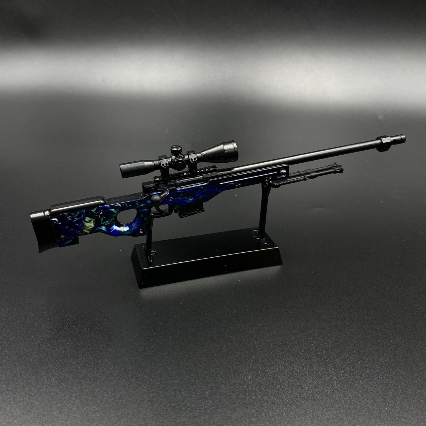Hot Game CS2 Medusa AWP Metal Replica Game Prop Collectible
