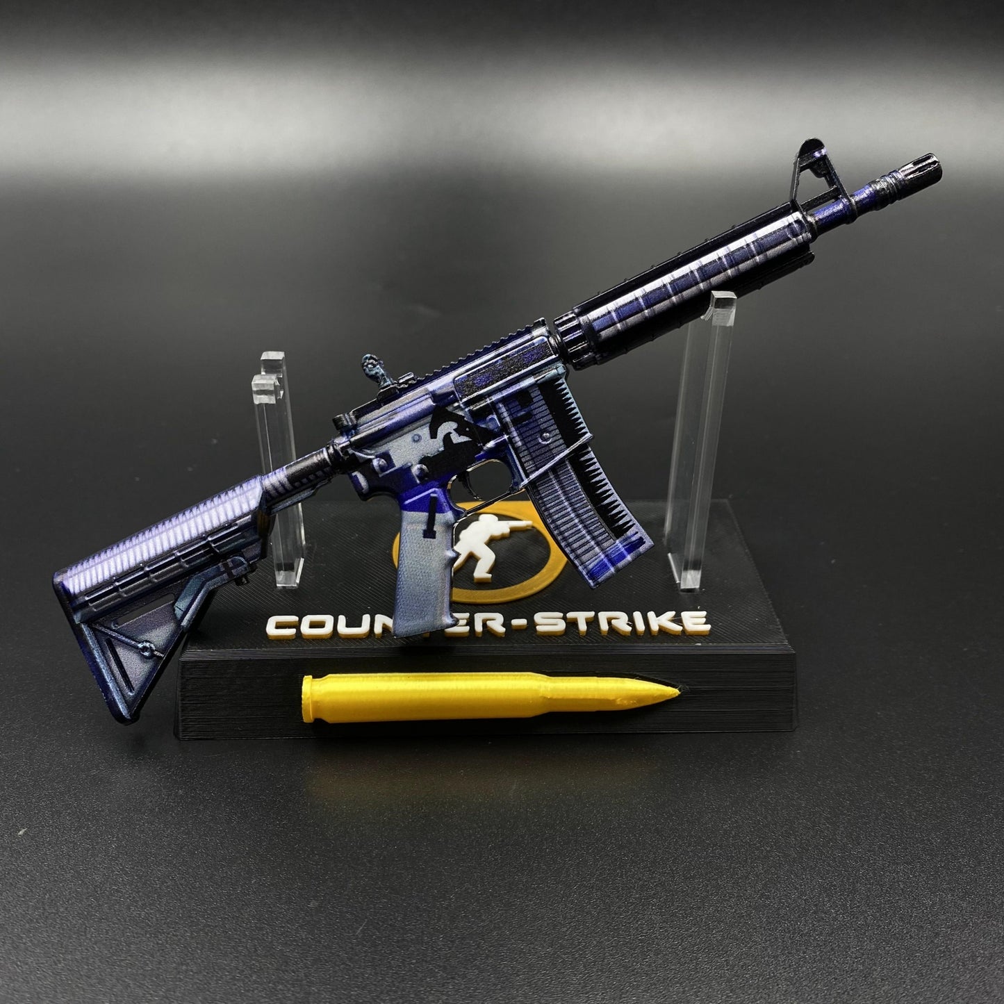 CS Game Skin M4A4 X‑Ray Mini Metal Game Replica For Collection