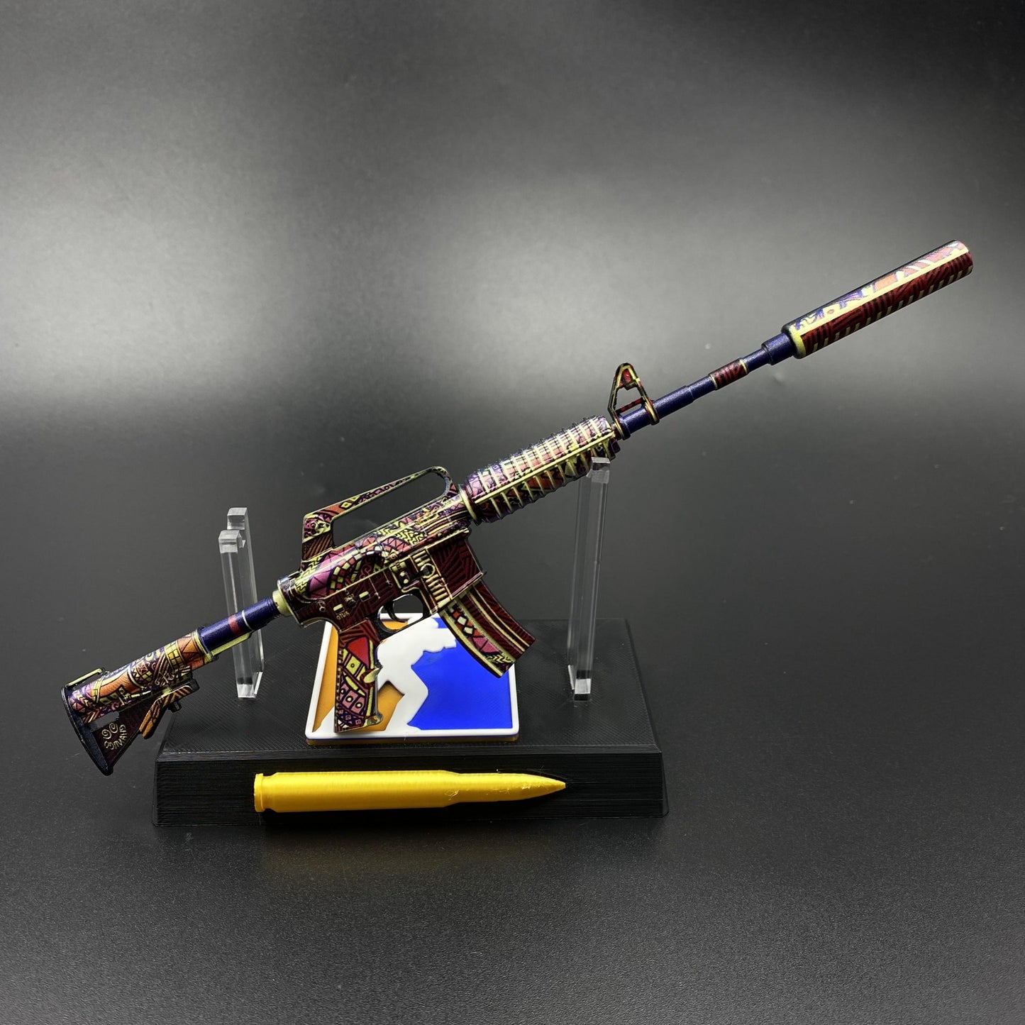 CS M4A1‑S Chantico's Fire Metal Gun Replica for Collectible