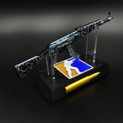 Hot Game CS2 AK47 Frontside Misty Mini Metal Replica Game Prop Collectible