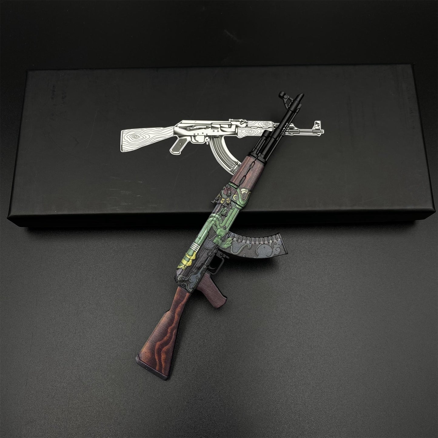Hot Game CS2 Fire Serpent AK47 Metal Replica Game Prop Collectible