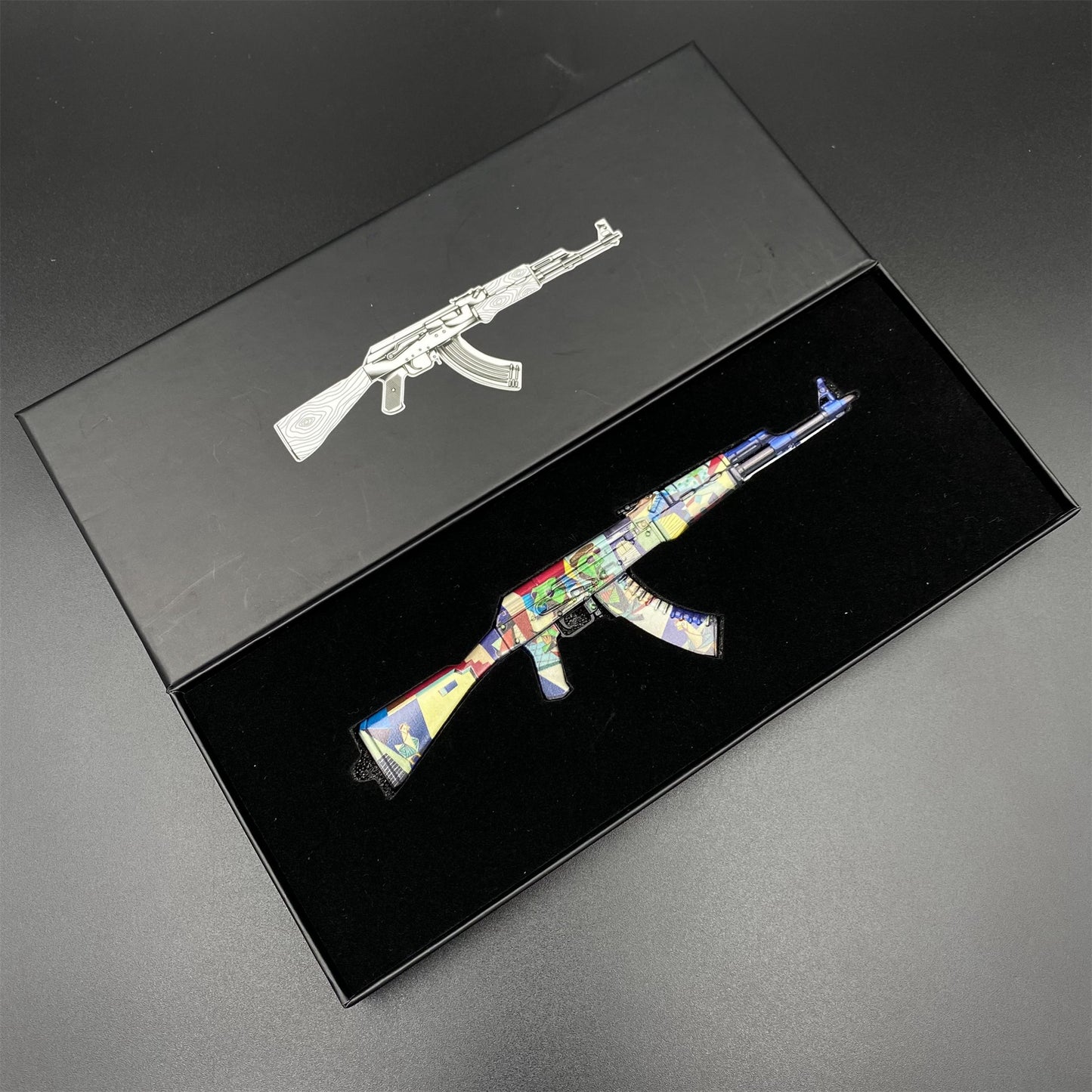 Hot Game CS2 AK47 Leet Museo Metal Replica Game Prop Collectible