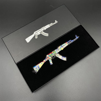 Hot Game CS2 AK47 Leet Museo Metal Replica Game Prop Collectible