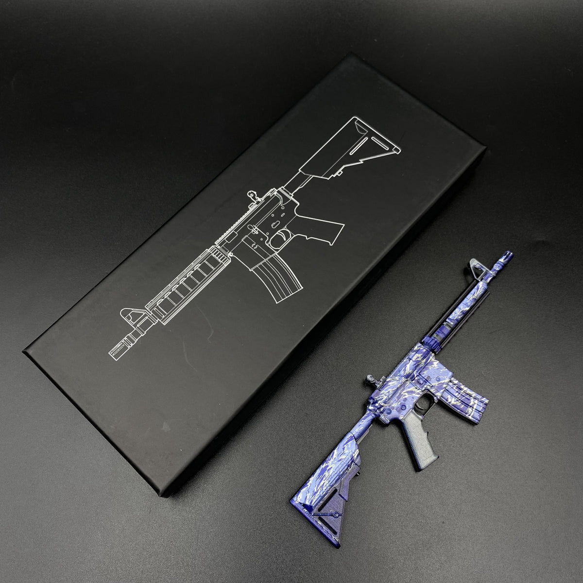 M4A4 Naval Shred Camo Gun CS2 Game Replica For Collectible