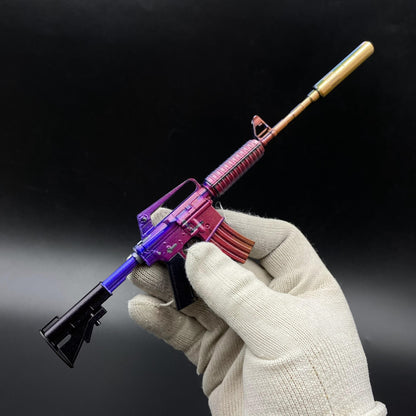 Hot Game CS Fade Tiny M4A1-S Metal Replica For Collectible