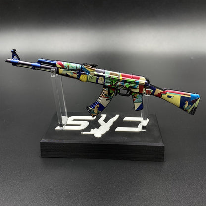 Hot Game CS2 AK47 Leet Museo Metal Replica Game Prop Collectible