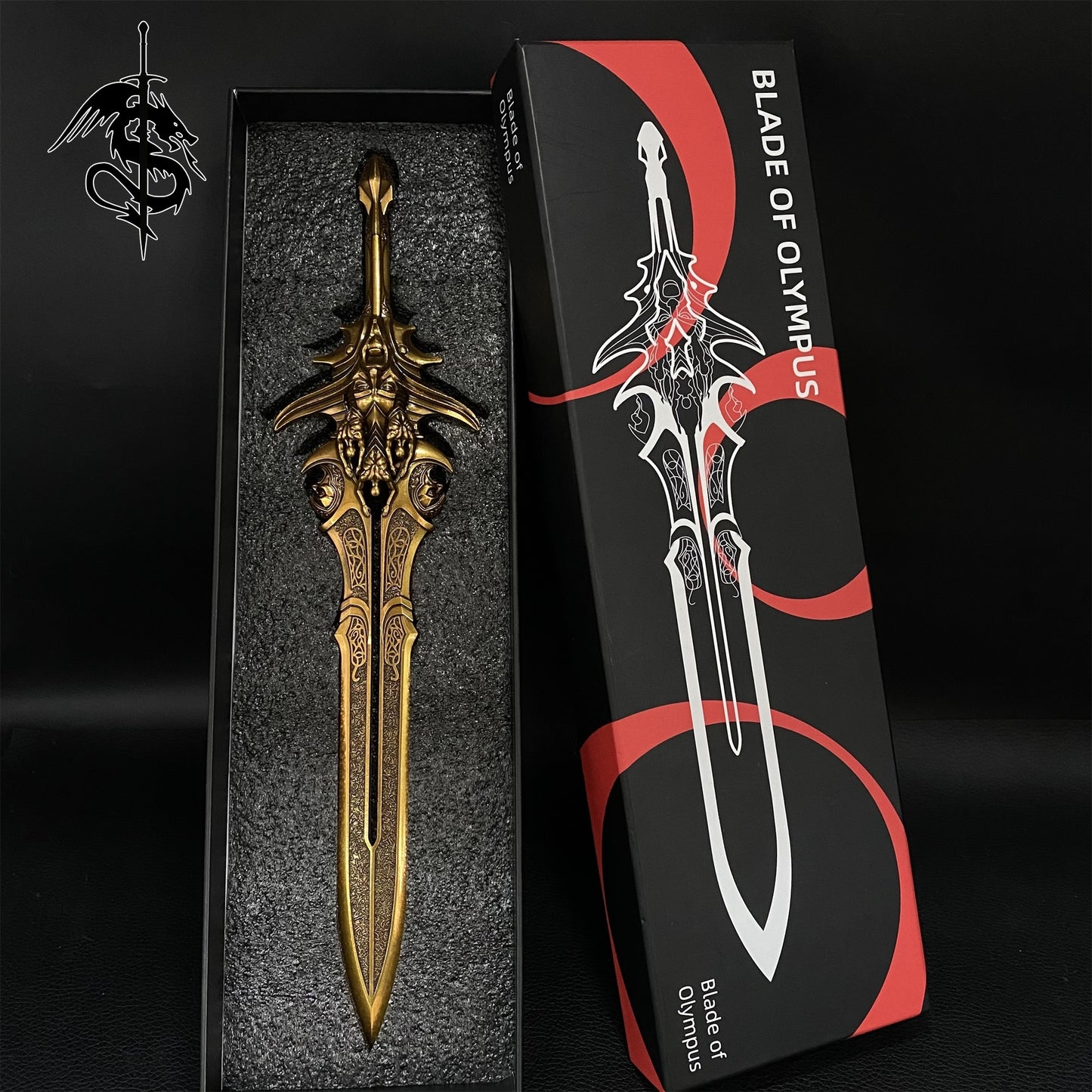 GOW Golden Blade Of Olympus 11.8'' Metal Replica