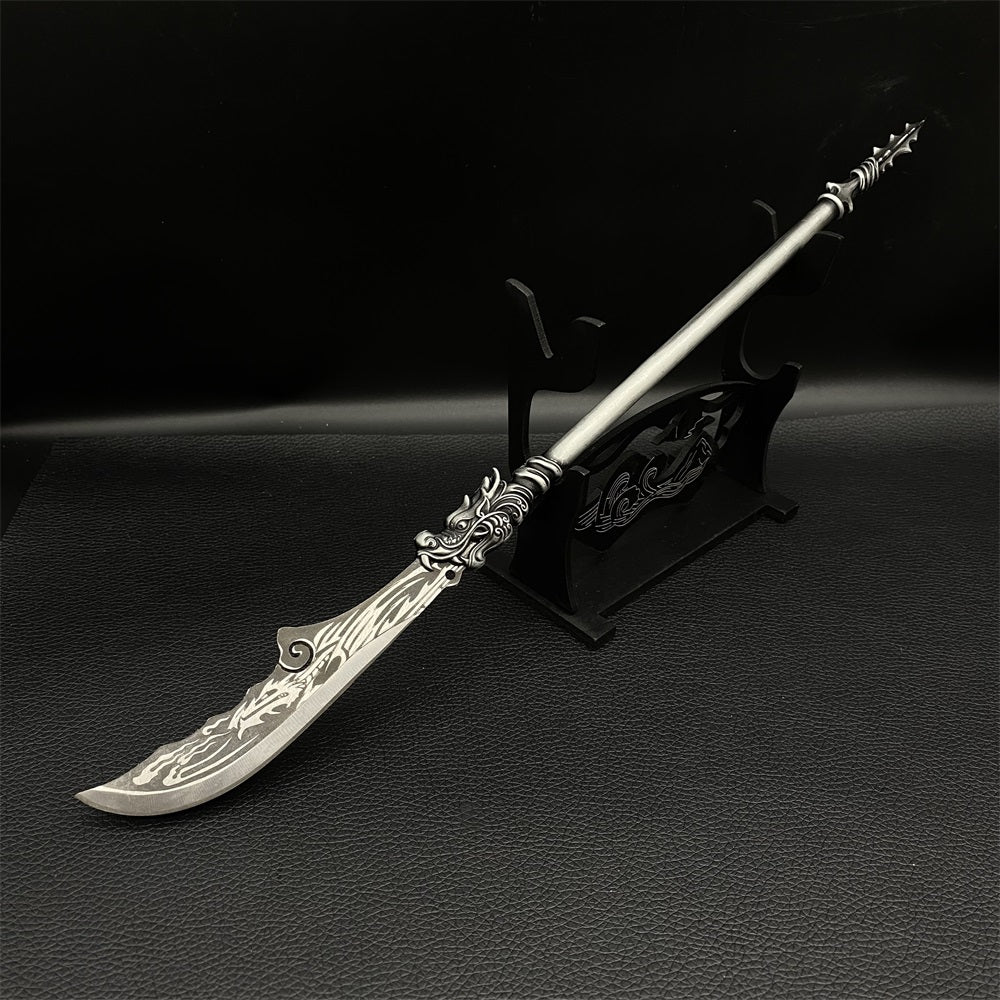 Hand-Forged GuanDao Miniature Steel GuanYu Broadsword Replica