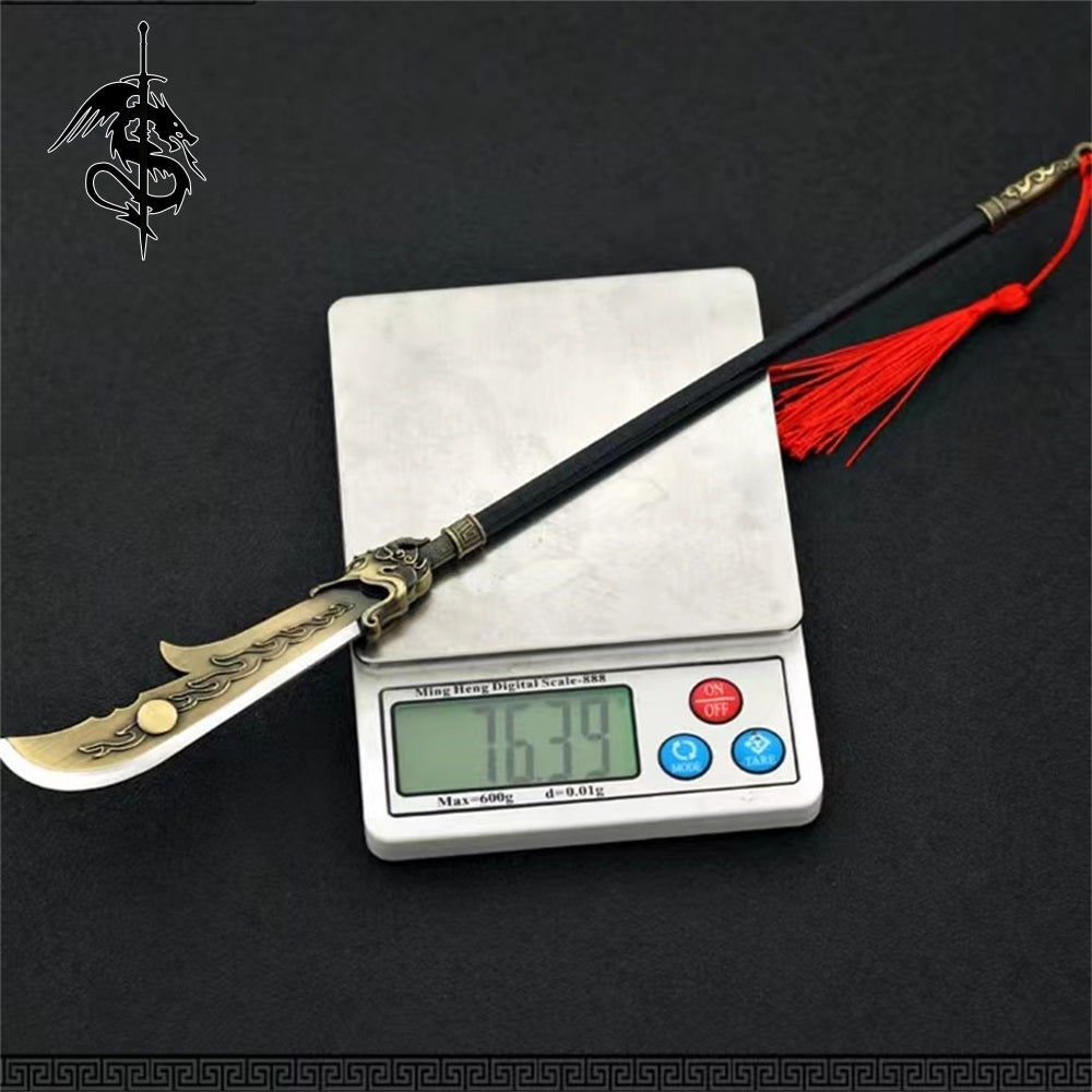 Ancient Chinese GuanDao Miniature 1/6 GuanYu Broadsword Replica