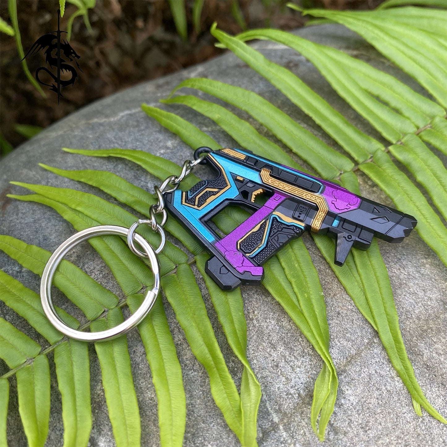 Metal Vandal Mini Keychain Weapon Replica Pendant