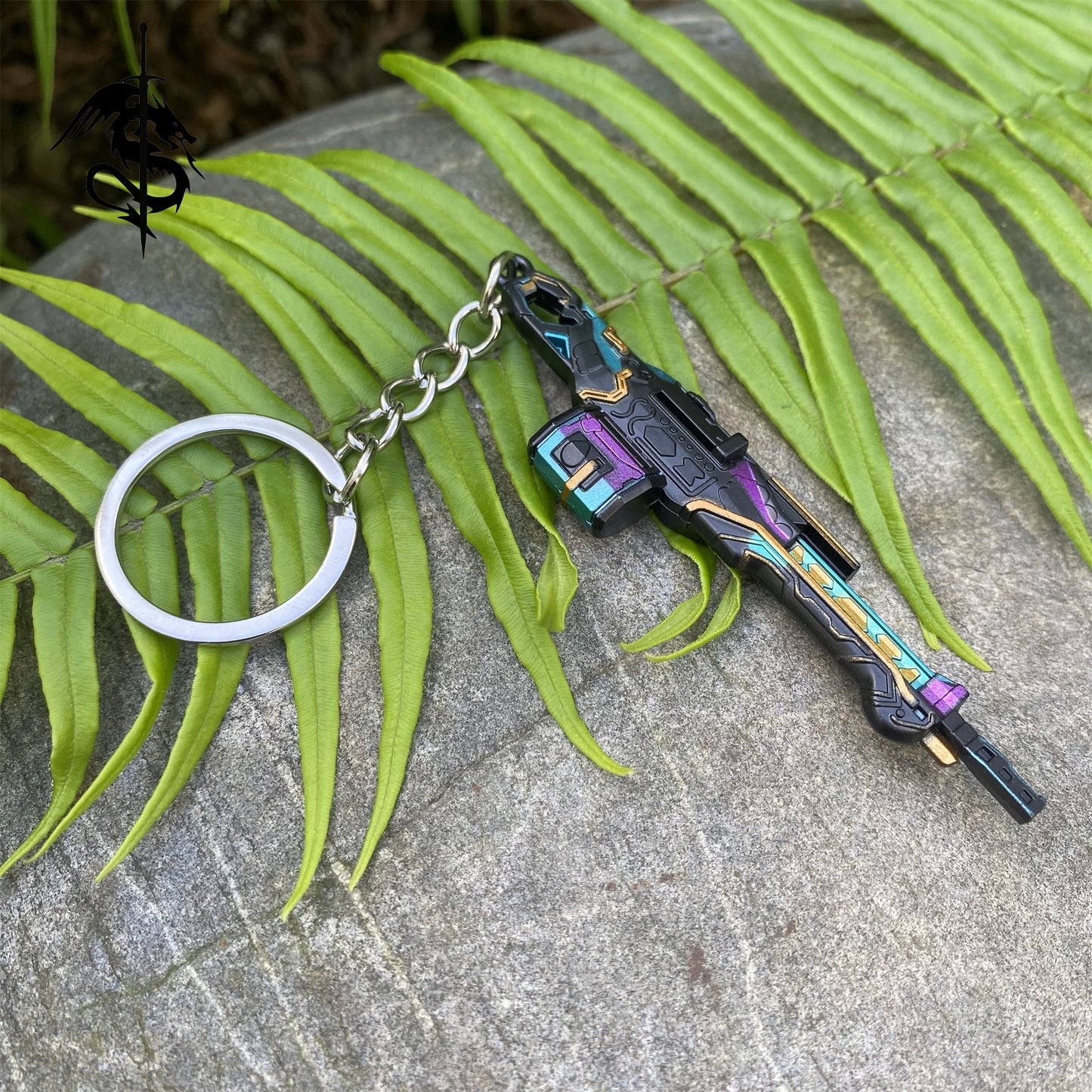 Metal Vandal Mini Keychain Weapon Replica Pendant