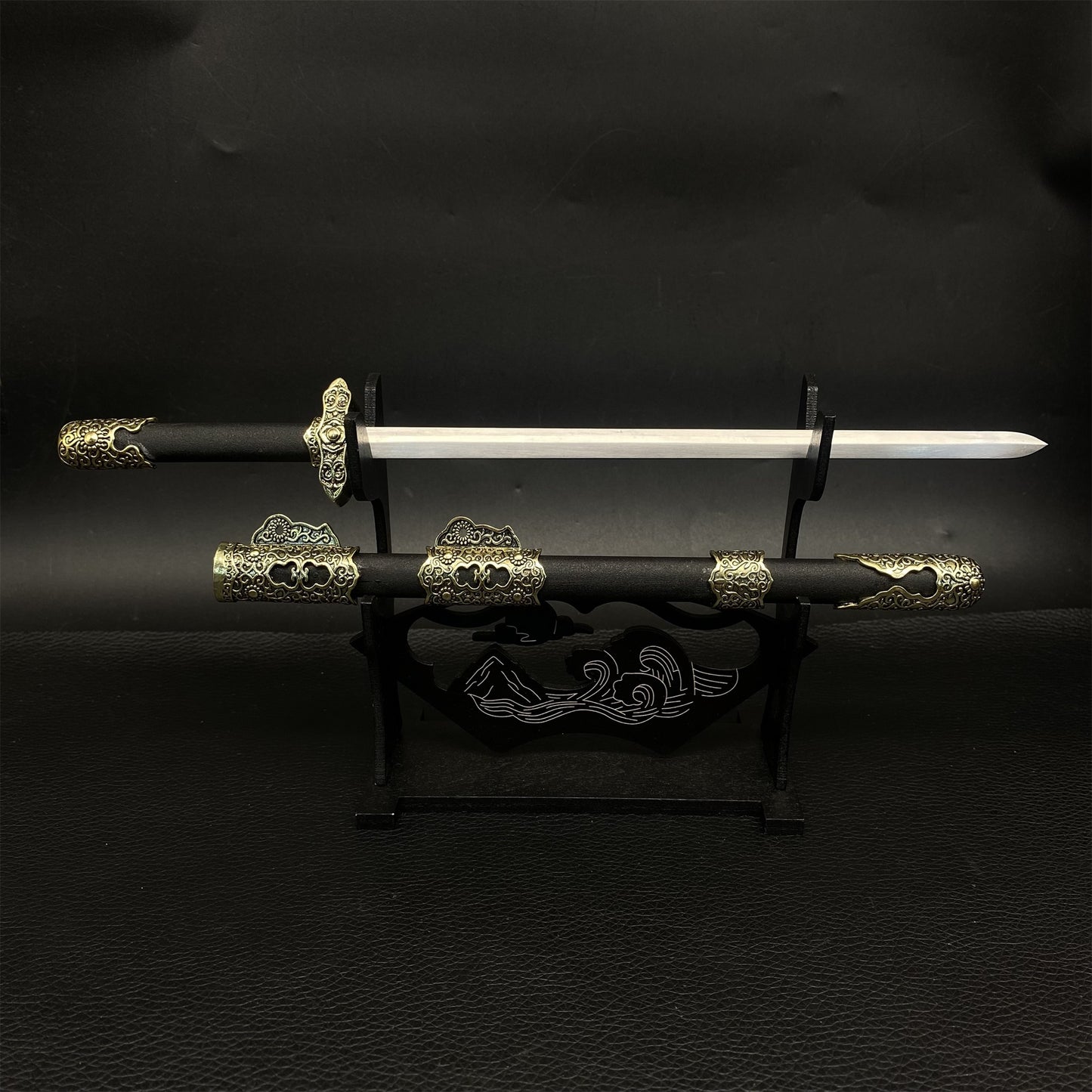 Hand-Forged Steel Ancient Chinese Sword Miniature