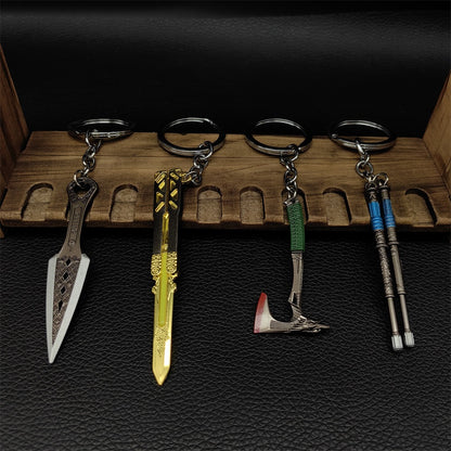 Metal Heirloom Keychains Pendant 4 In 1 Gift Box