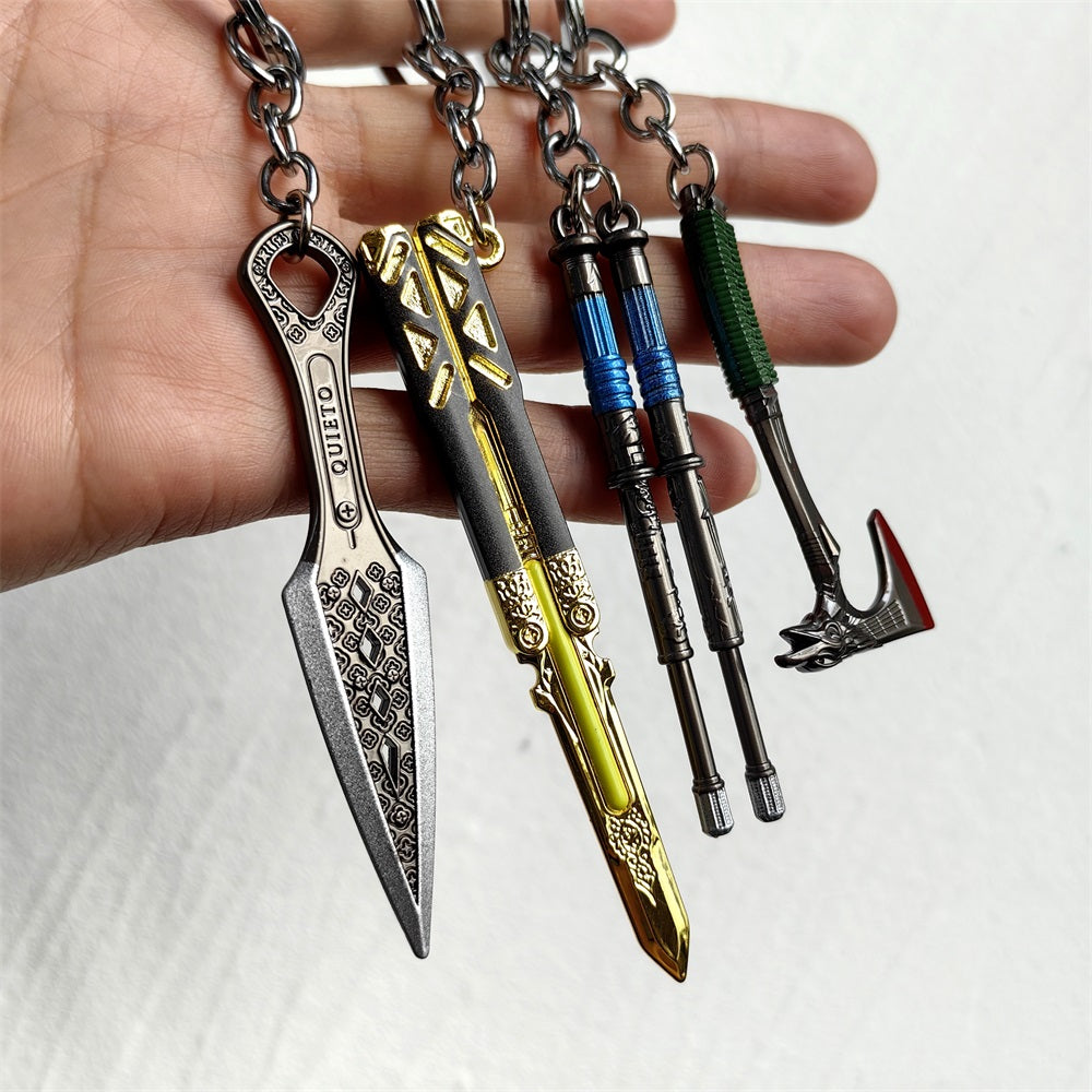 Metal Heirloom Keychains Pendant 4 In 1 Gift Box