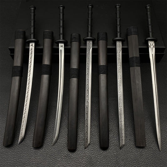 Hand-Forged Sword Miniature Ancient Han Sword Tang Sword