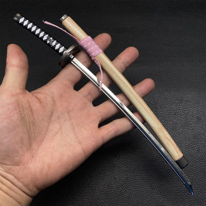 GOT Jin Sakai's Blade of the Immortal & Island Keeper Katana Metal Miniature