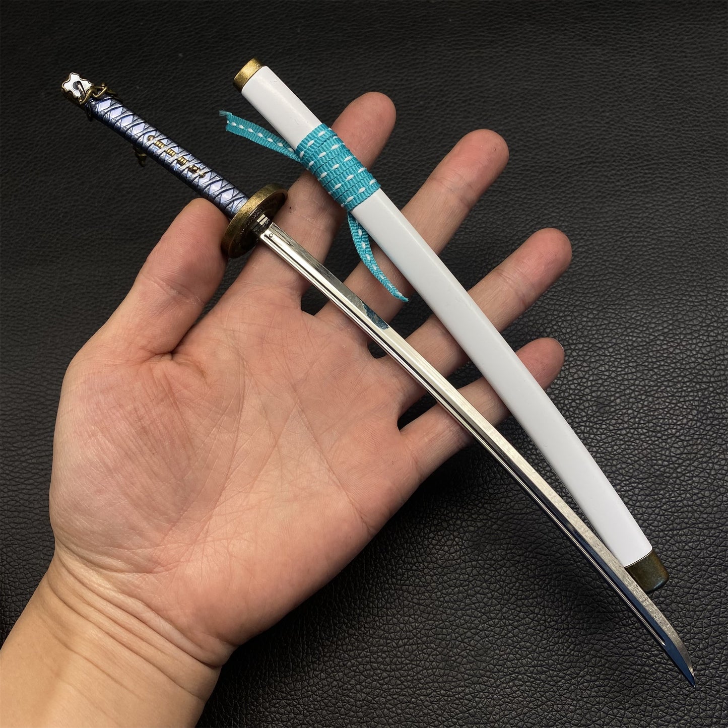 GOT Jin Sakai's Blade of the Immortal & Island Keeper Katana Metal Miniature