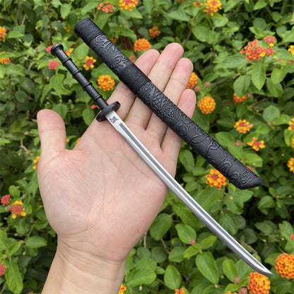 Handmade Steel Mini Nichirin Sword Sharp Blade Tiny Katana 25CM/9.5"