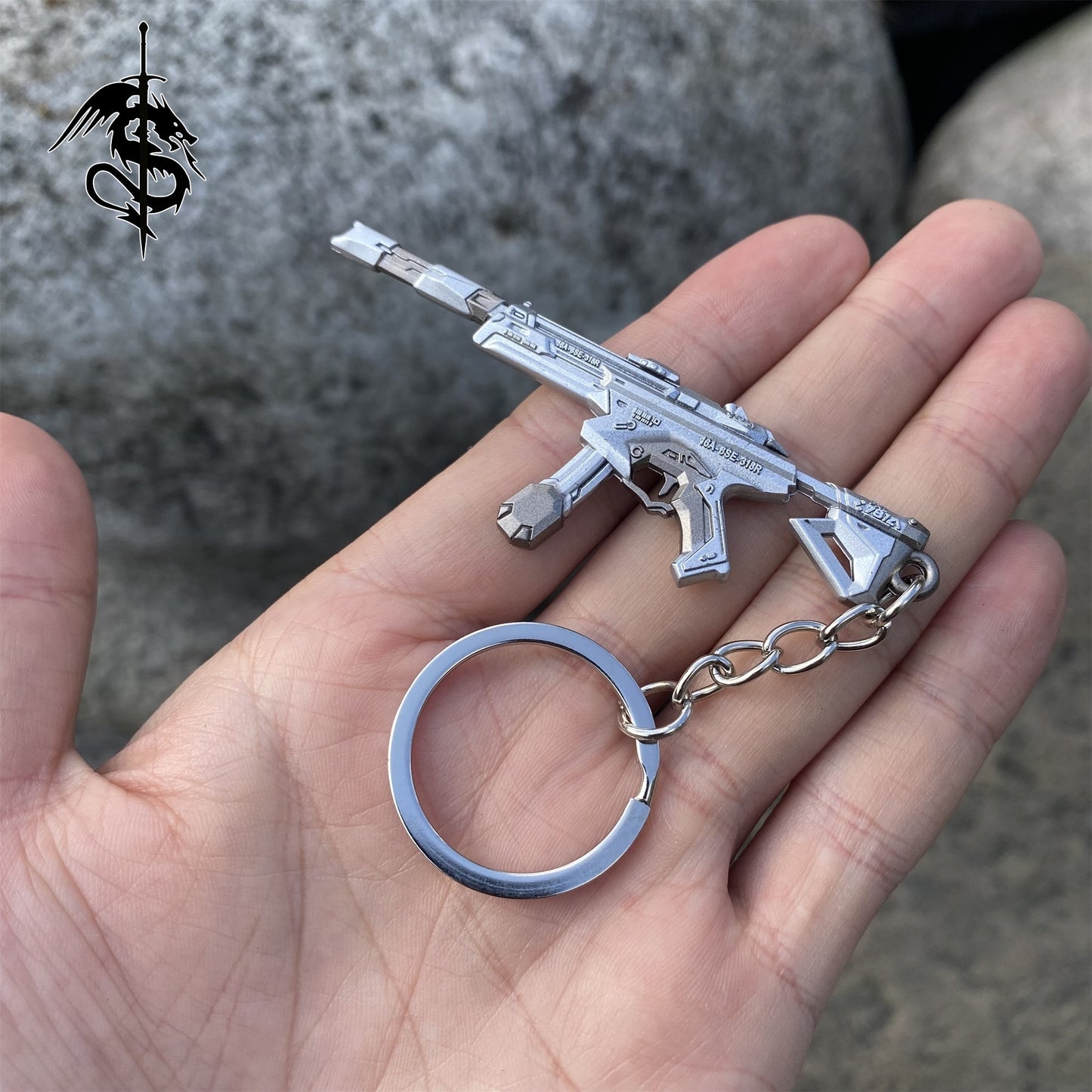 Metal Vandal Mini Keychain Weapon Replica Pendant