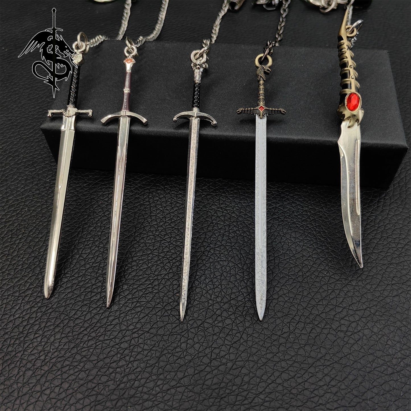 GOT Sword Keychain Man Gift 5 In 1 Pack