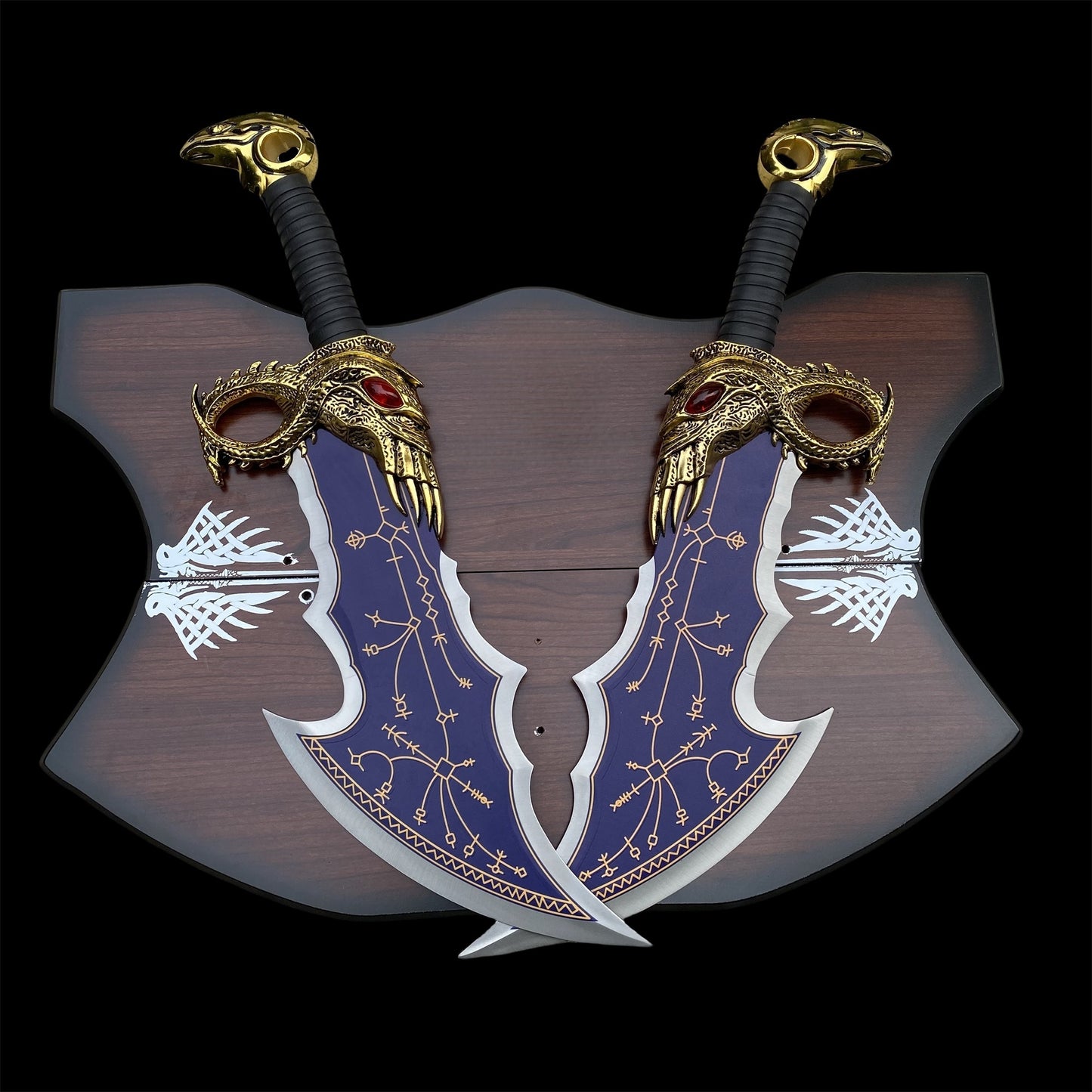 Steel Blades of Chaos Life-size Metal Replica