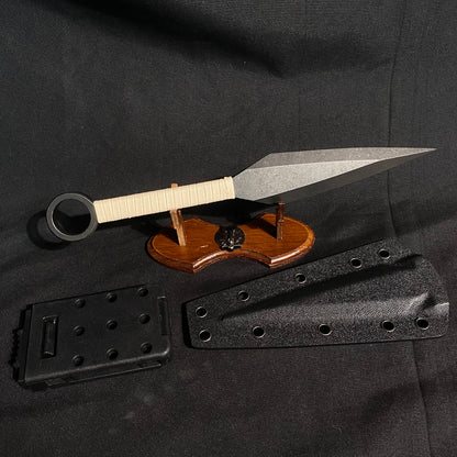 Hand-Forged TF2 Conniver's Kunai Steel Replica
