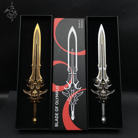 GOW Blade Of Olympus 11.8'' Metal Replica 2 In 1 Pack