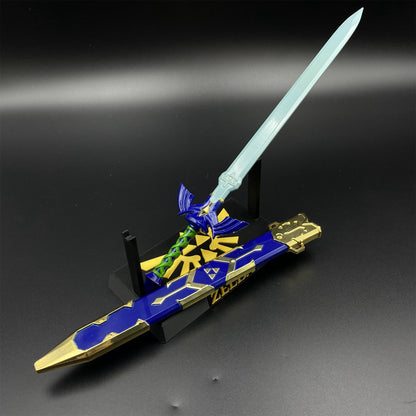 Link Master Sword Metal Miniature 28CM/11" - Dull Blade Collectibles