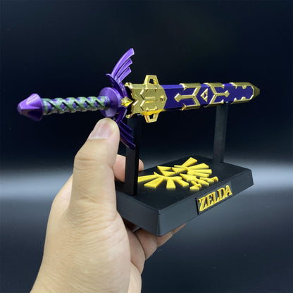 Link Master Sword Metal Miniature 28CM/11" - Dull Blade Collectibles