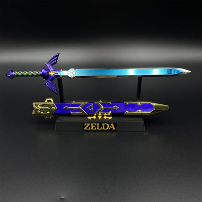 Link Master Sword Metal Miniature 28CM/11" - Dull Blade Collectibles