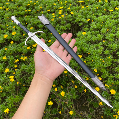Jon Snow Long Claw Sword Metal Valyrian Steel Sword Replica USA Stock
