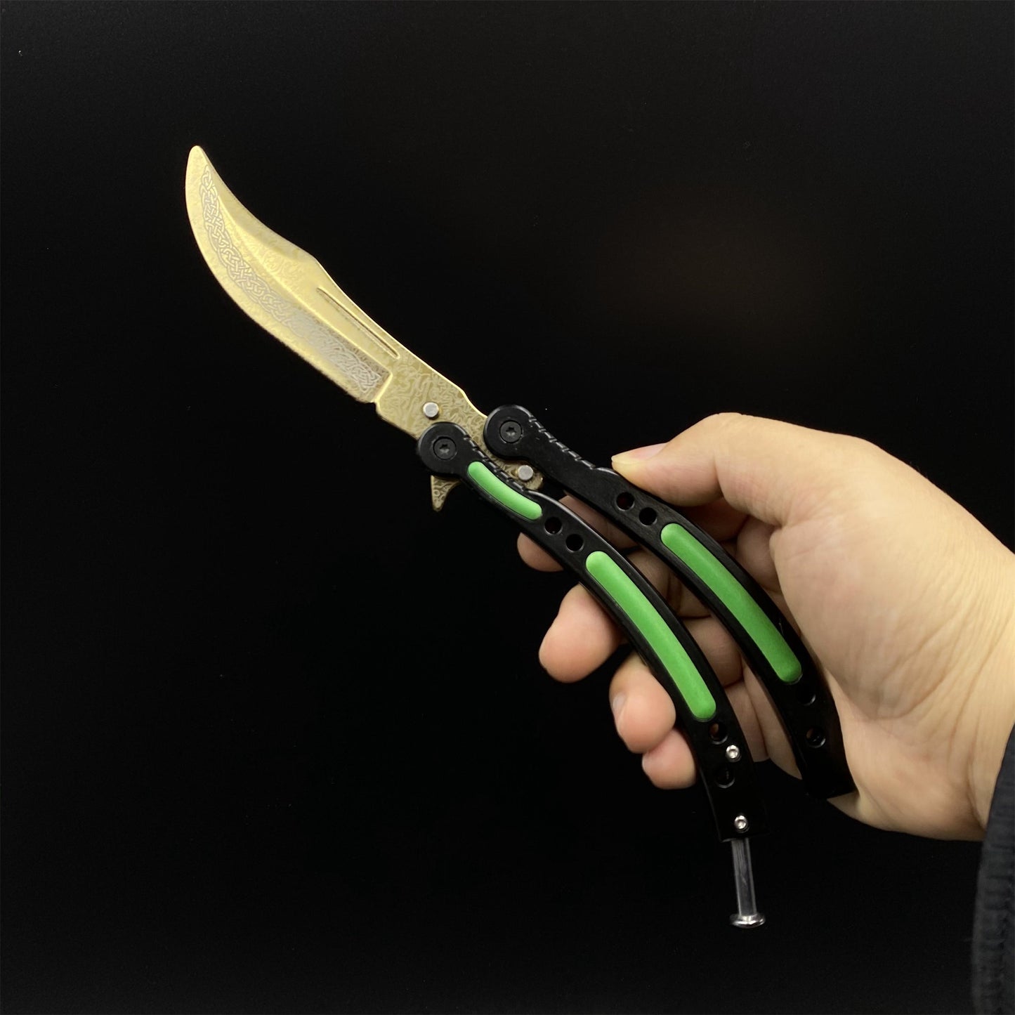 Lore Skin Karambit Trainer & Balisong Knife With Gift Case