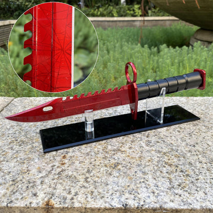 33CM/13" CS2 1:1 Scale Zinc Alloy M9 Bayonet Replica-Blunt Blade Prop