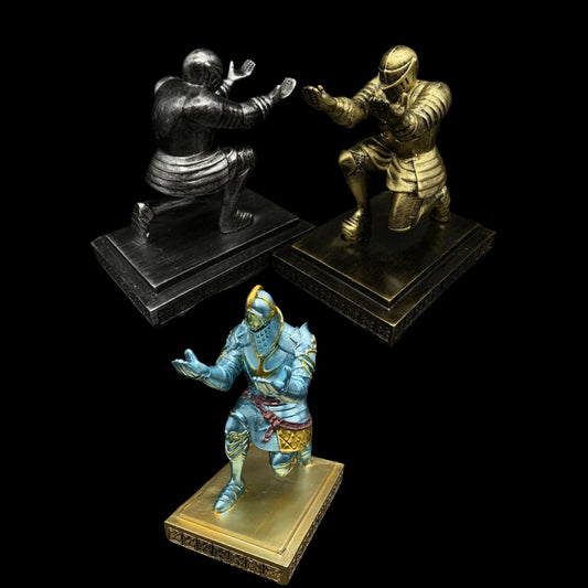 Middle Age Knight Display Stand Luxury Pen Display Holder