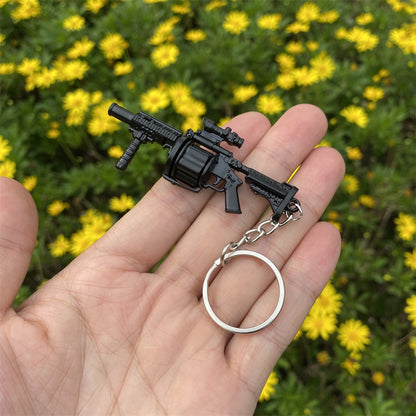 Metal Small Scale MGL Replica Pendant Keychain