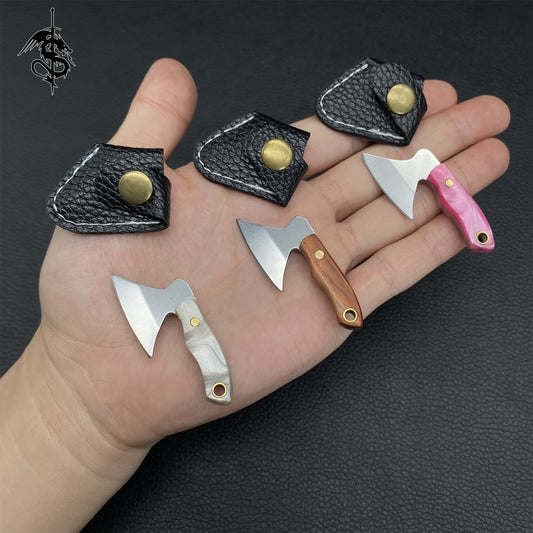 Tiny Axe Mini Knife EDC Sharp Outdoor Tool Knife