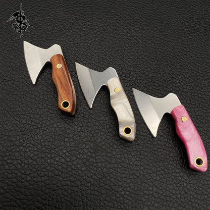 Tiny Axe Mini Knife EDC Sharp Outdoor Tool Knife