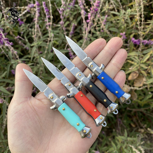 ABS Handle EDC Sharp Folding  Knife USA Stock