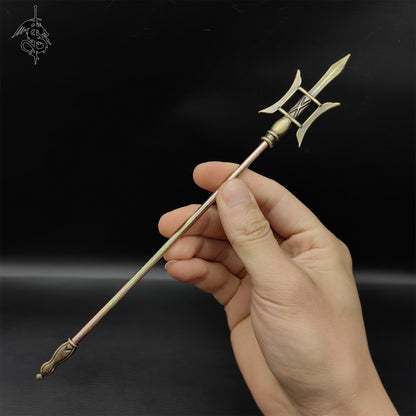 Metal Ancient Chinese Cold Weapon Miniatures 7 In 1 Pack