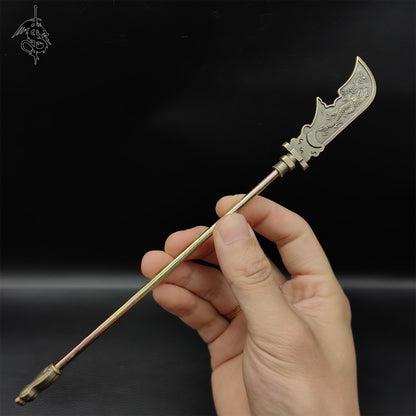 Metal Ancient Chinese Cold Weapon Miniatures 7 In 1 Pack