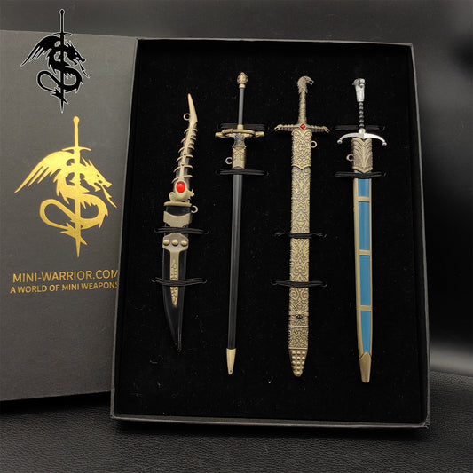 GOT Swords Replicas 4 In 1 Gift Box