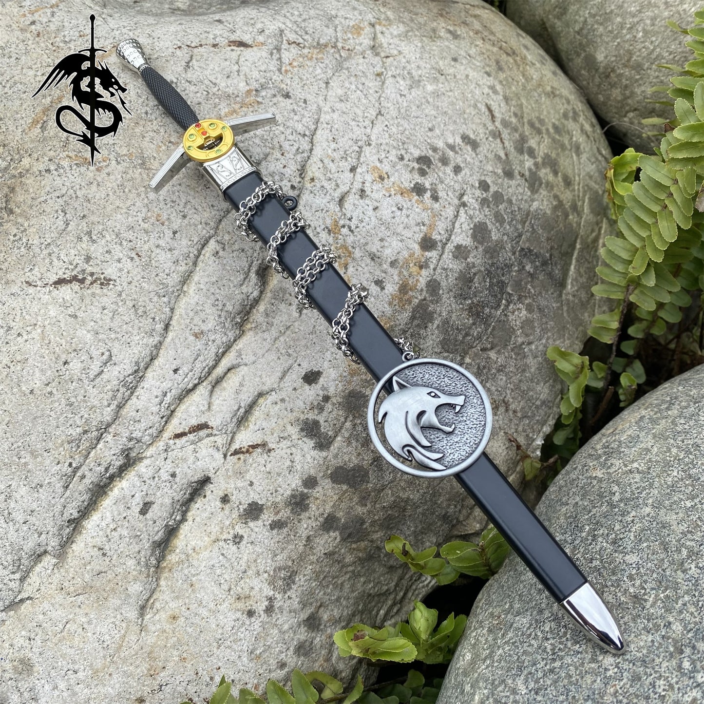 Geralt Steel Sword Metal Replica Mini Geralt of Rivia Sword