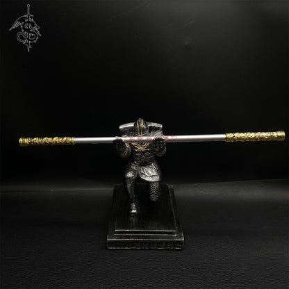 Journey To The West Metal Monkey King Bar 11.8" Metal Ruyi Jingu Bang