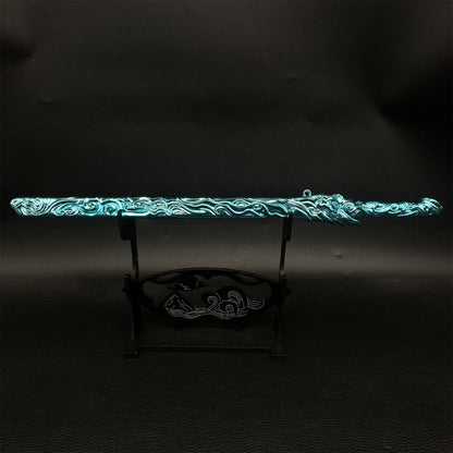 Kylin Zhang Cloud - Interspersed Shadow Sword Metal Mini Replica