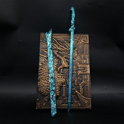 Kylin Zhang Cloud - Interspersed Shadow Sword Metal Mini Replica