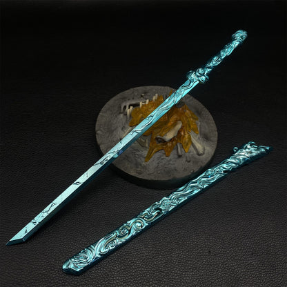 Kylin Zhang Cloud - Interspersed Shadow Sword Metal Mini Replica