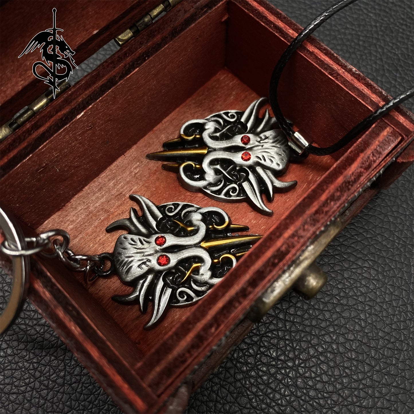 Baldur's Gate 3 Mind Flayer Necklace Baldur Gate Boss Keychain Jewelry
