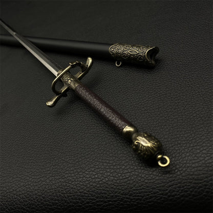 Middle Age Rapier Sword Needle Sword Metal Replica