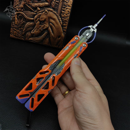 New Coming Octane Heirloom Luminous Balisong Trainer